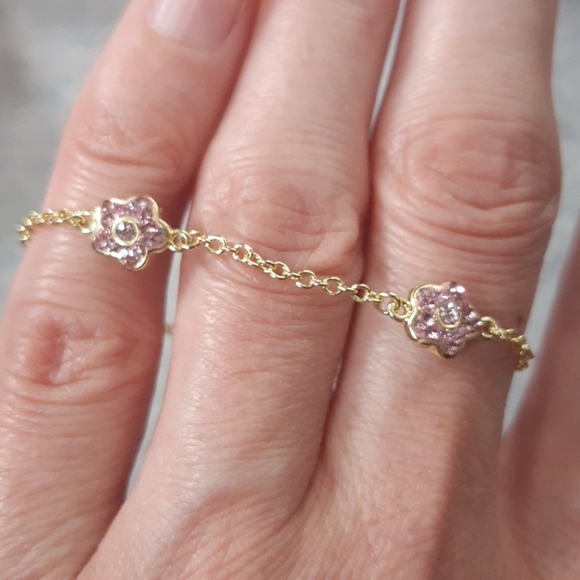 Molly Glitz BNIB 14k gold plated baby bracelet - Picture 5 of 8